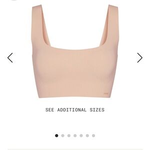 Skims scoop long line bralette medium